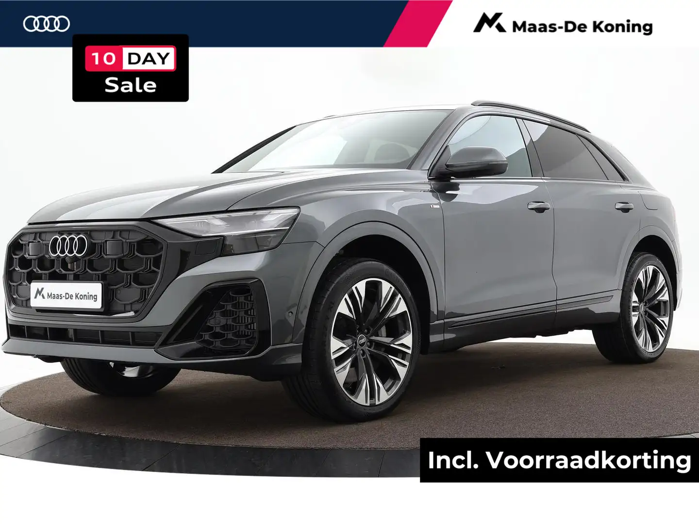 Audi Q8 Pro Line S 55 TFSI e 394 PK · B&O sound systeem · Grijs - 1
