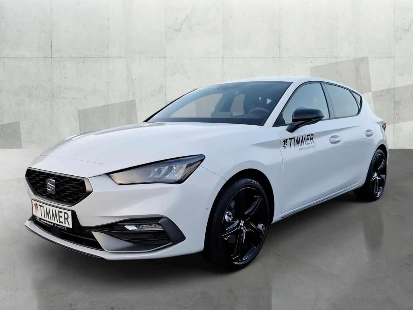 SEAT Leon FR Black Edition 1.5eTSI 110kW (150 PS) *DSG*SHZ* Weiß - 2