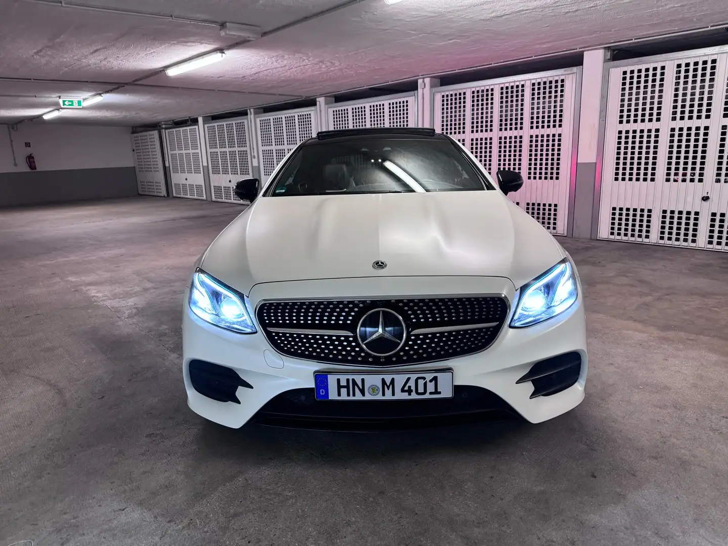 Mercedes-Benz E 400 4Matic Coupe 9G-TRONIC AMG Line Alb - 1
