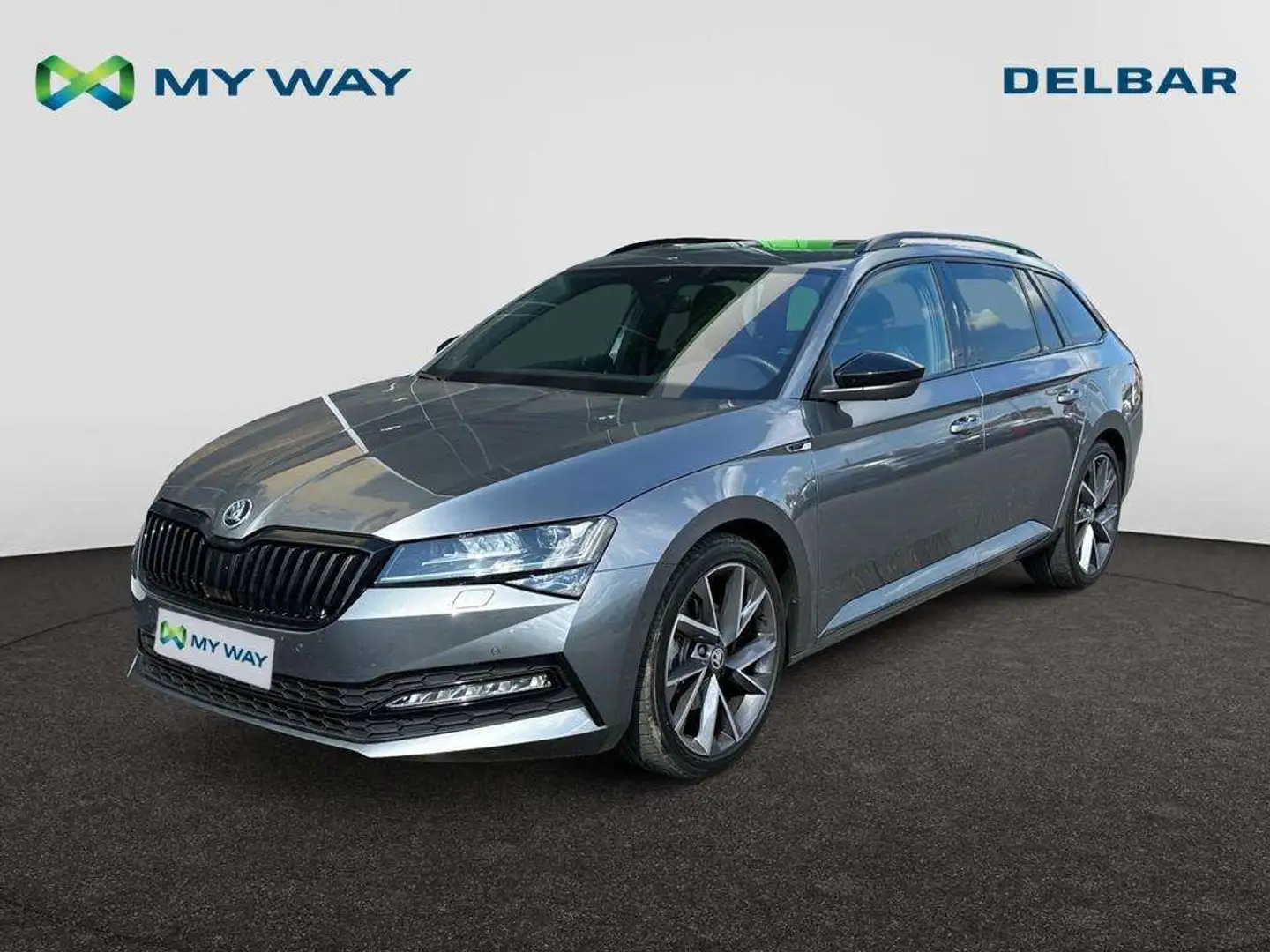 Skoda Superb SUP.COM SPO TD 110/2.0 A7F Gris - 1