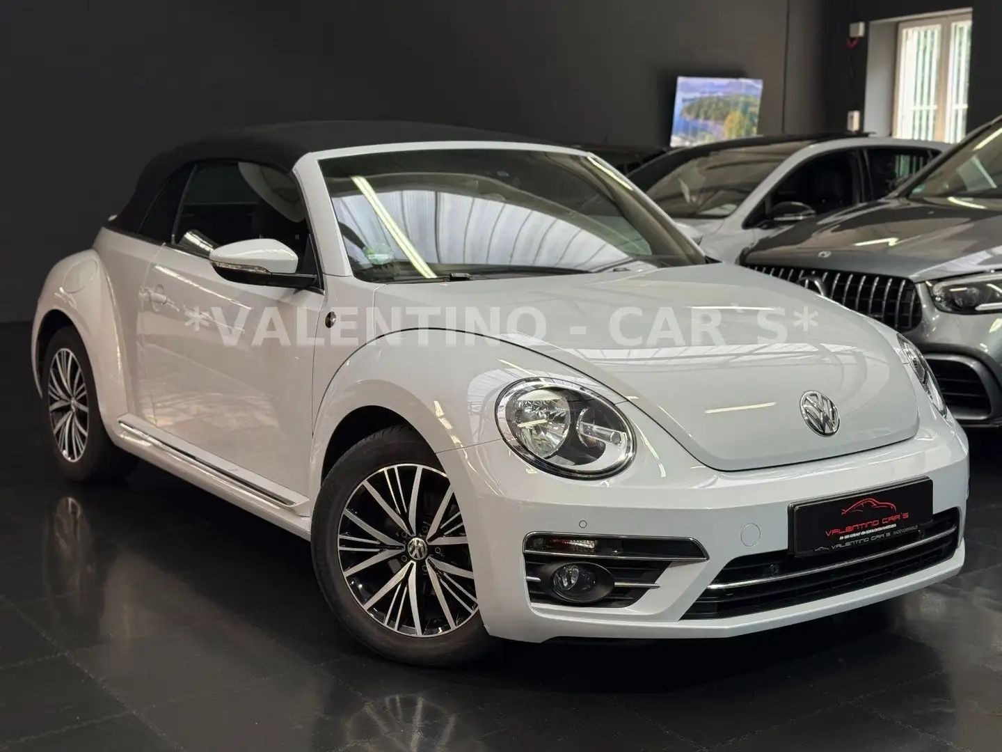 Volkswagen Beetle Cabriolet Sound Navi/PDC/Temp/Shz/Apple Silber - 1