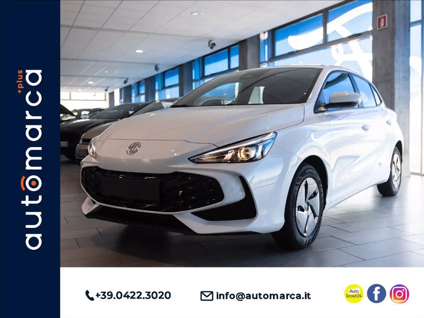 MG MG3 1.5 hybrid+ Standard auto Blanco - 1