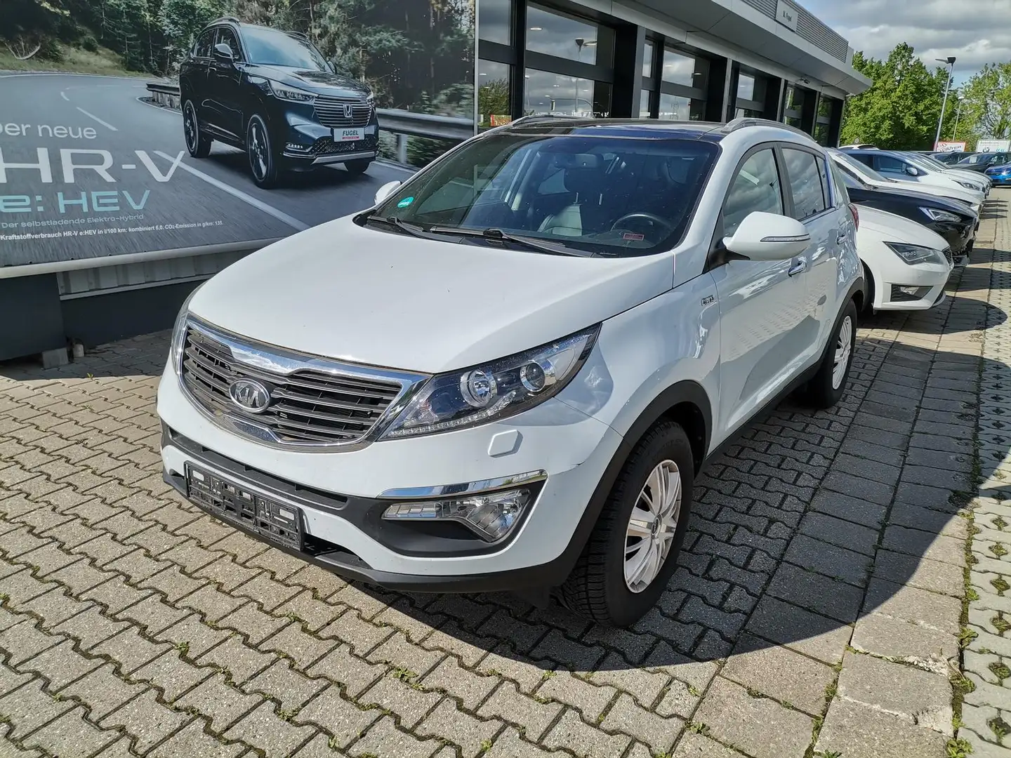 Kia Sportage 2.0 Spirit 4WD Navi|Xen.|RFK Blanc - 2