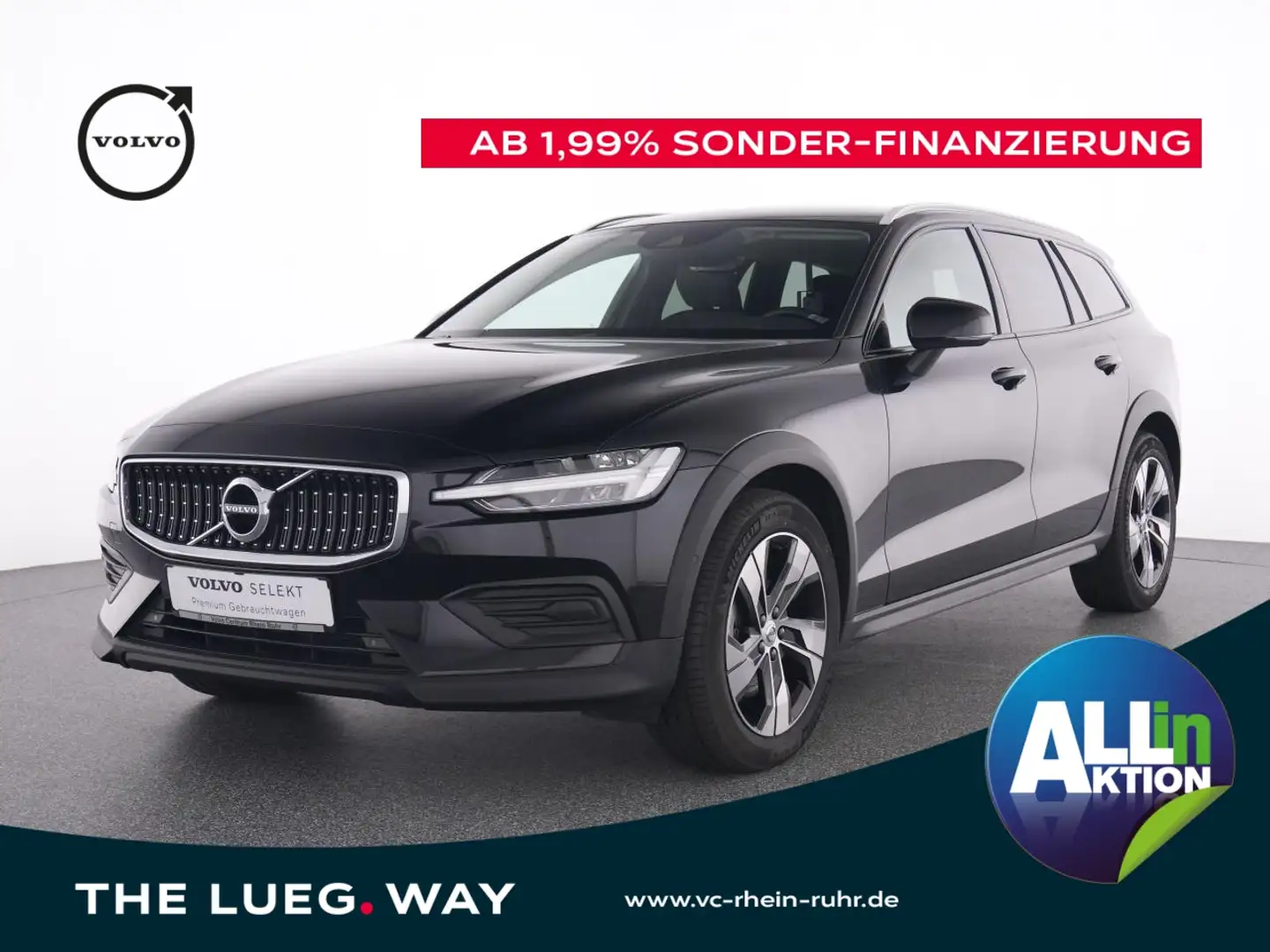 Volvo V60 Cross Country B4 D AWD Pro +PARK+WINTERPAKET Сірий - 1