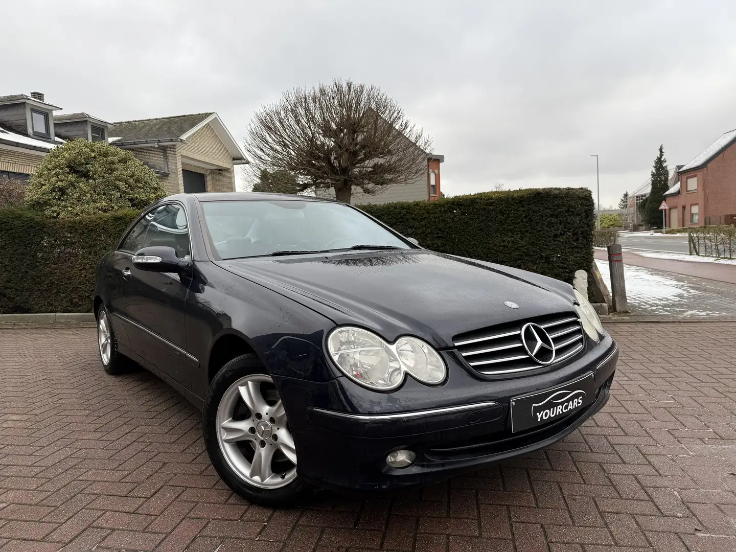 Mercedes-Benz CLK 240 Avantgarde * LEDER * 1 JAAR GARANTIE * EURO 4 Blau - 2