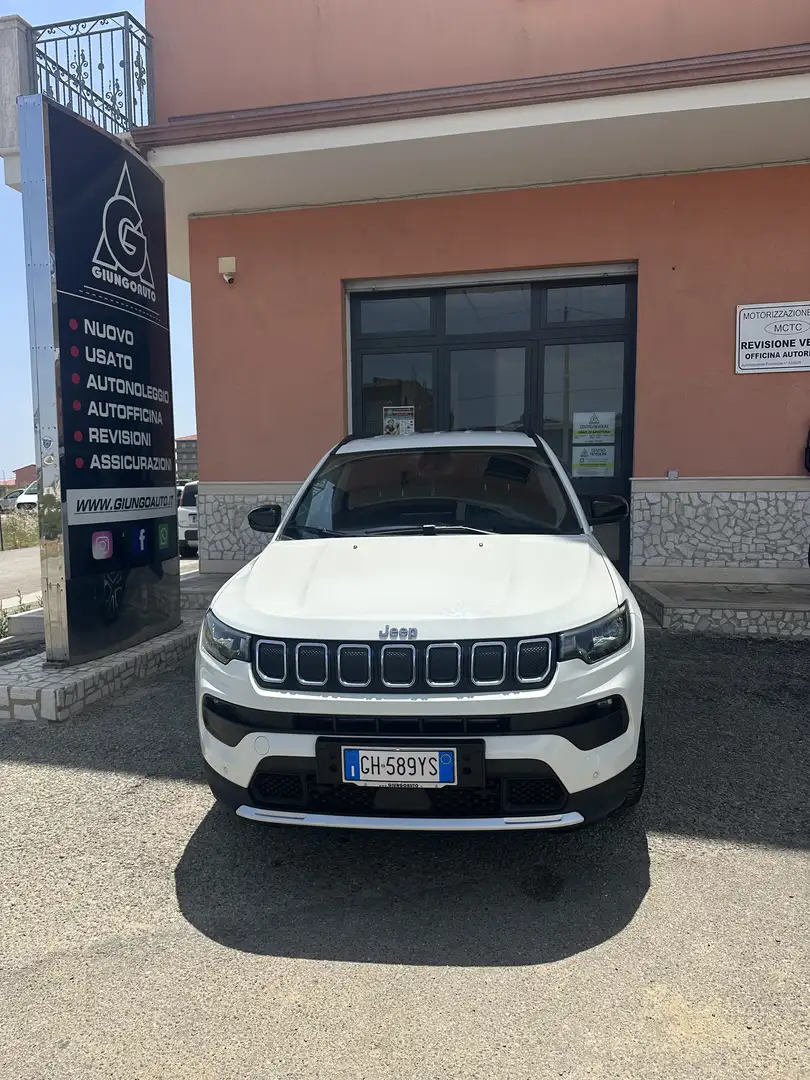 Jeep Compass 1.6 mjt Limited 2wd 130cv Bianco - 1