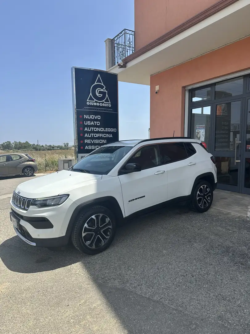 Jeep Compass 1.6 mjt Limited 2wd 130cv Bianco - 2