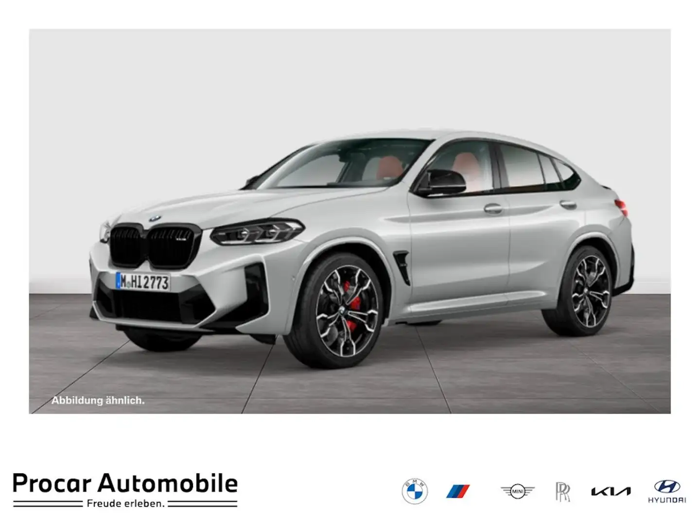 BMW X4 M Competition M Sport HUD RFK NAVI LED DAB Schwarz - 1