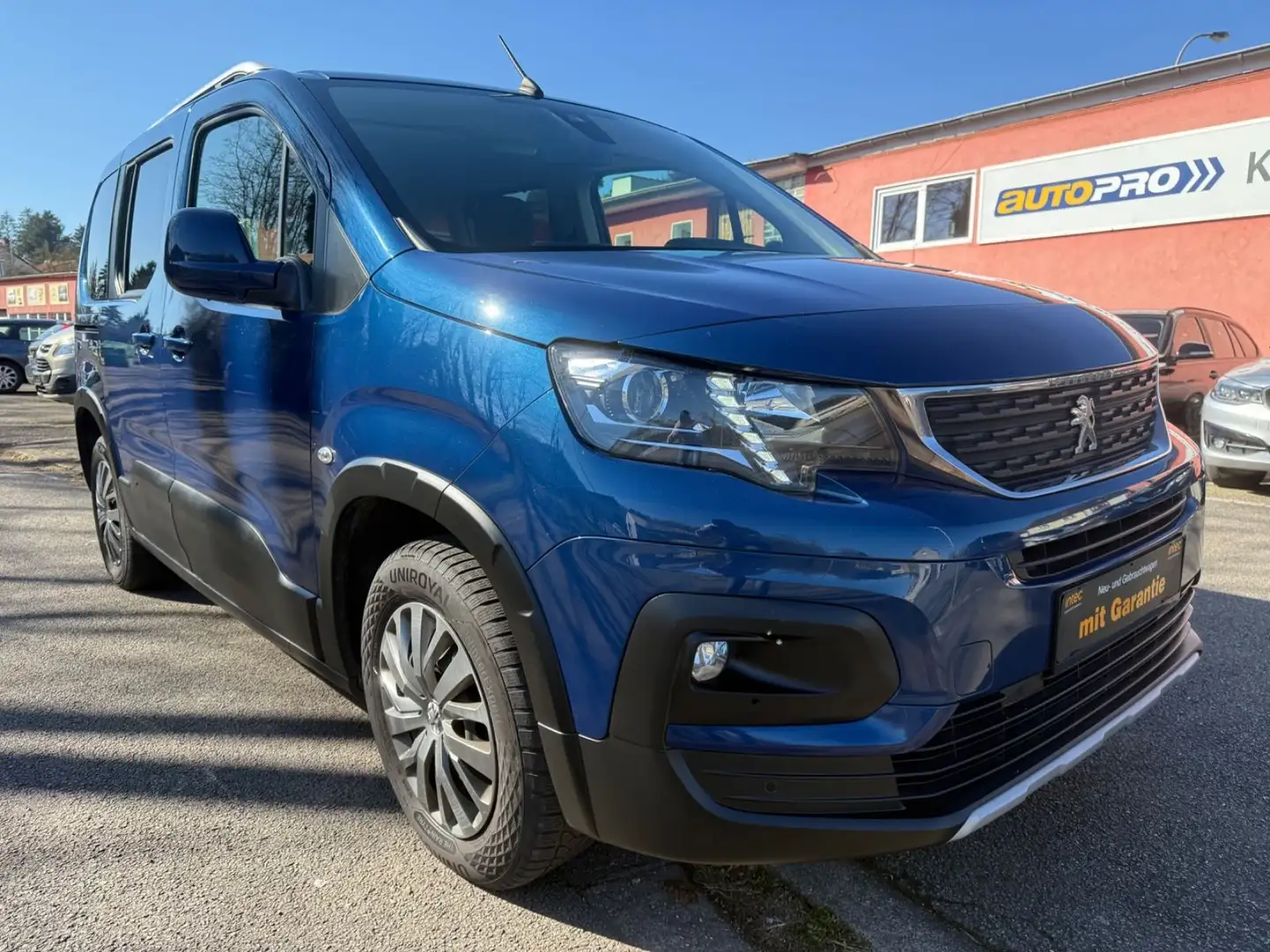 Peugeot Rifter Allure Automatik Navi 7 Sitzer Kamera Blau - 1