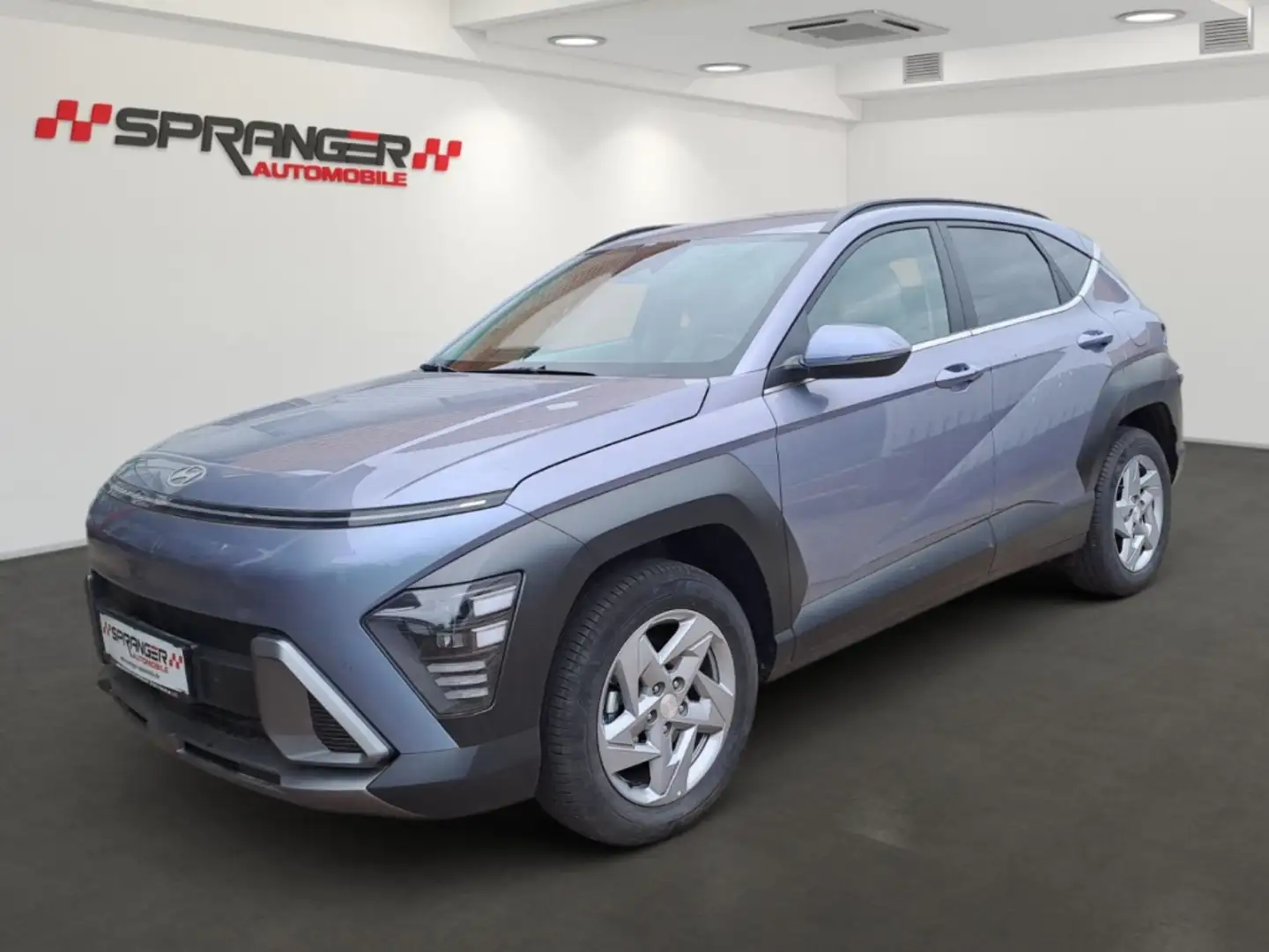 Hyundai KONA *R.Cam*LHZ*virt.Cock*Shzg*PDC*Navi* Bleu - 1