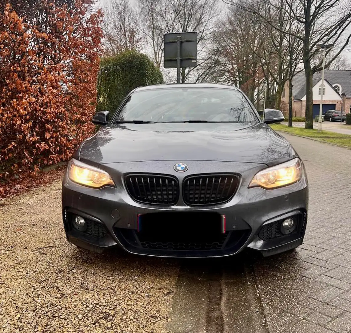BMW 220 220i Coupe Gris - 1
