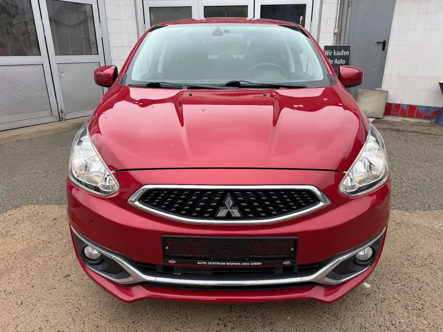 Mitsubishi Space Star 1.2 *1.Hand*Navi*SHZ*Scheckheft*Hagel Rot - 2