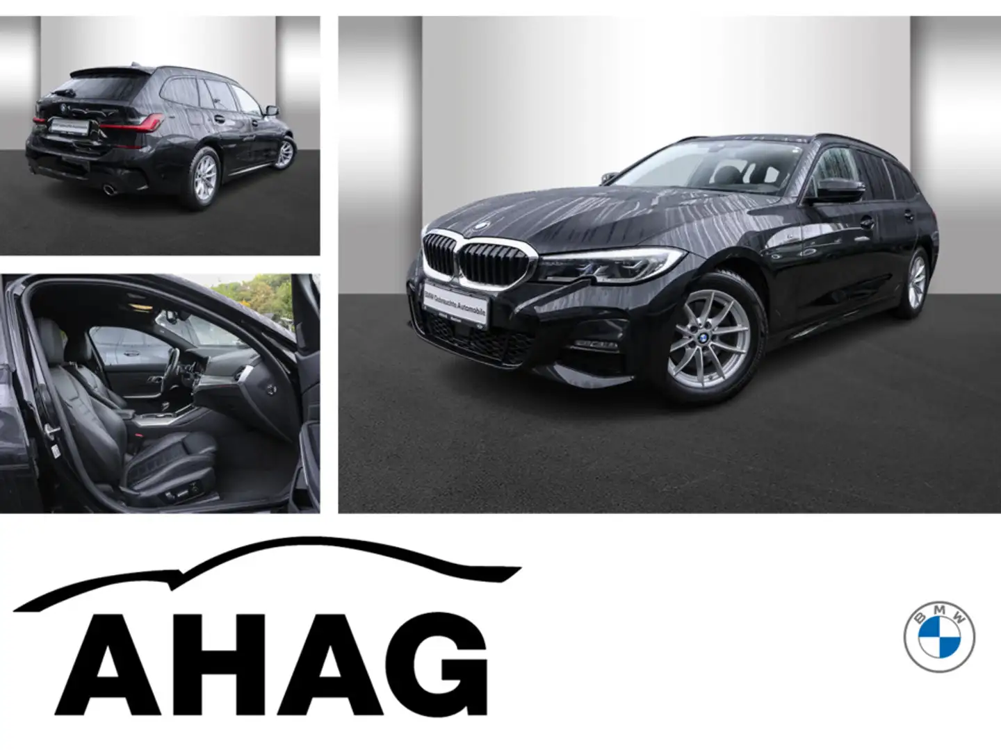 BMW 320 i Touring M Sport Auto Innovationsp. Head-Up Nero - 1