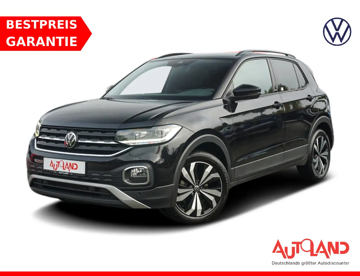Volkswagen T-Cross 1.0 Active Navi ACC App-Connect PDC Zwart - 1