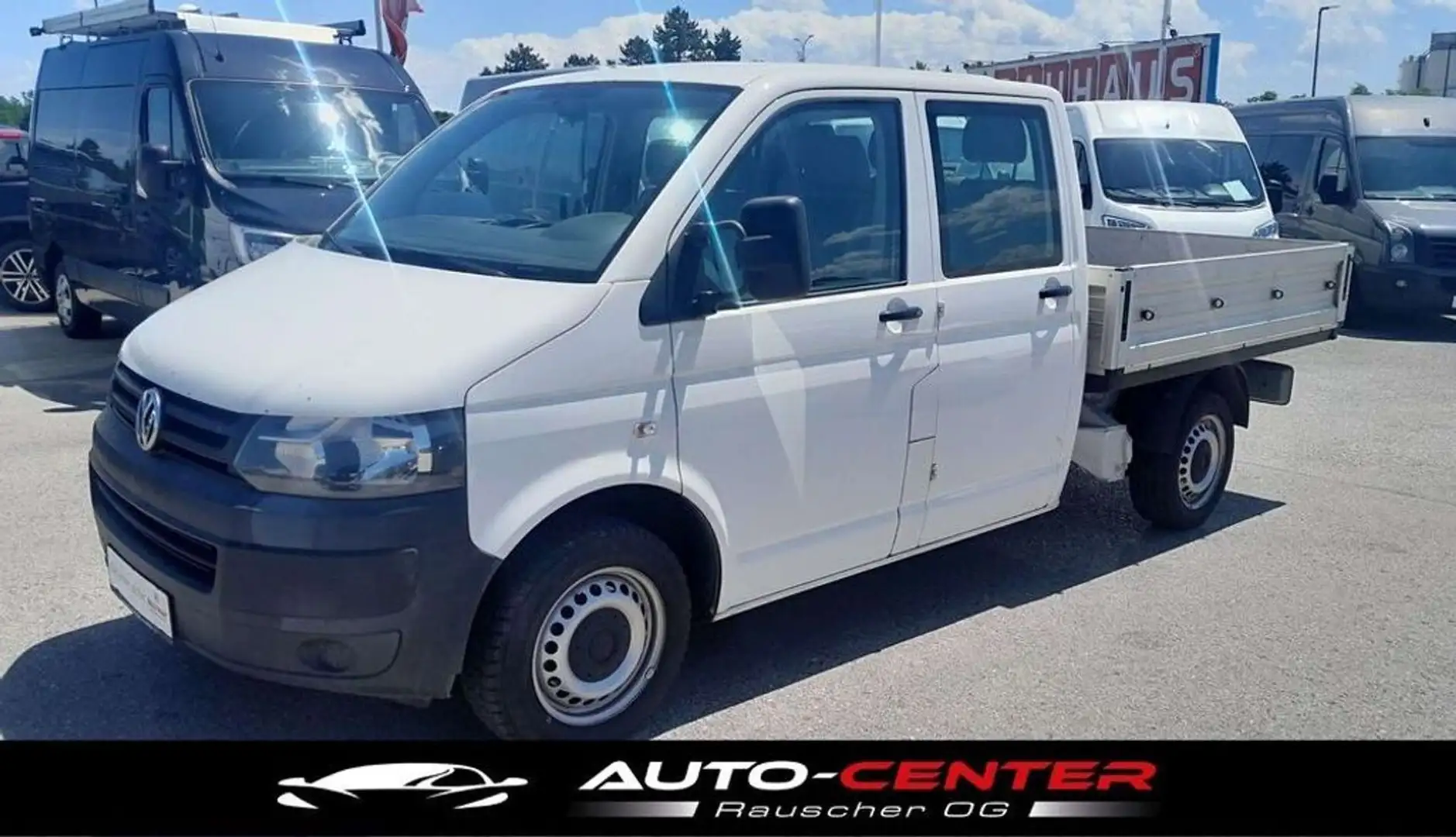 Volkswagen T6 Transporter T6 Pritsche Doppelkabine Weiß - 1