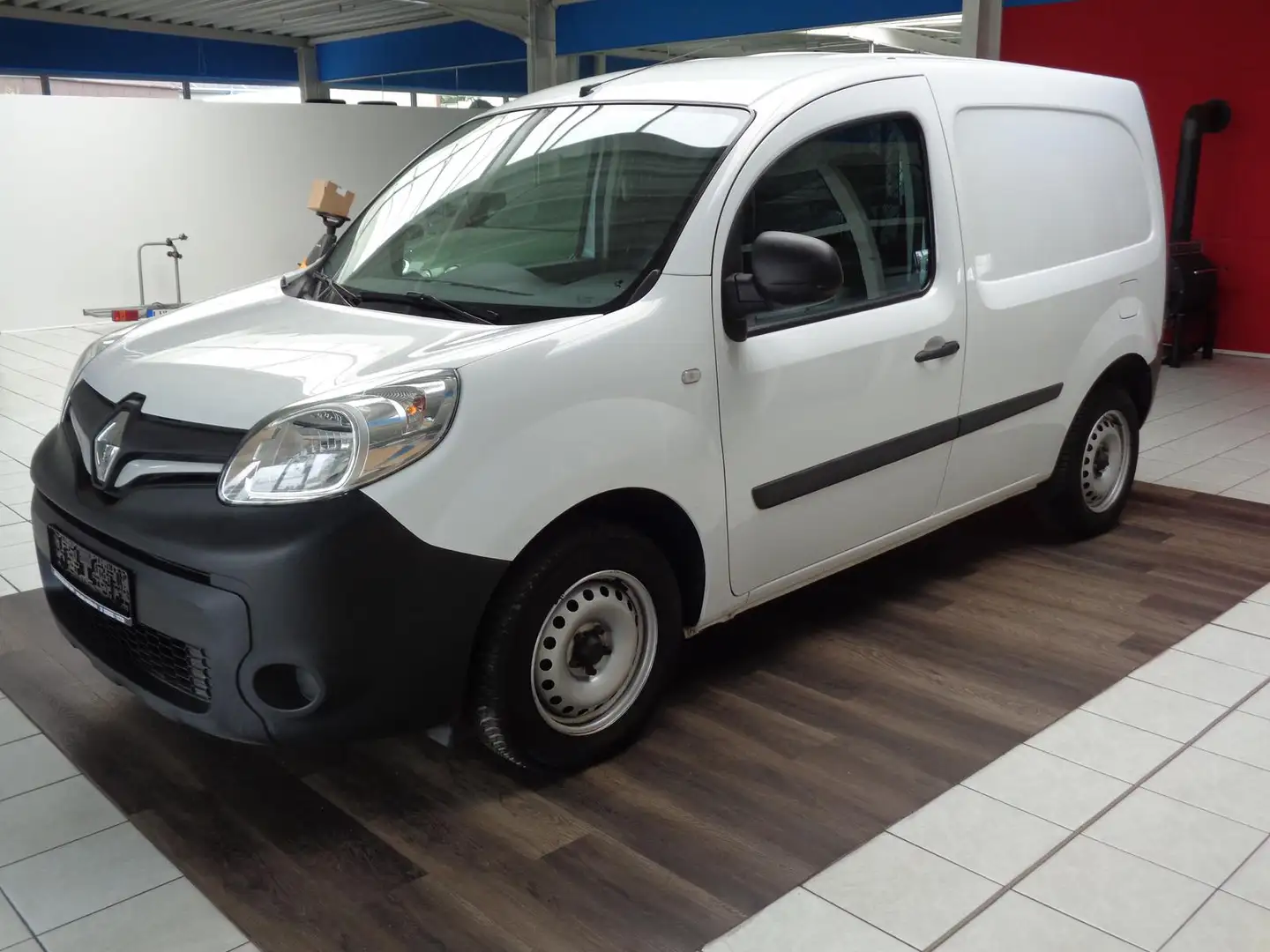 Renault Kangoo 1.5 dCi Diesel FAP Energy,PDC,Klima,VARIO Blanc - 2