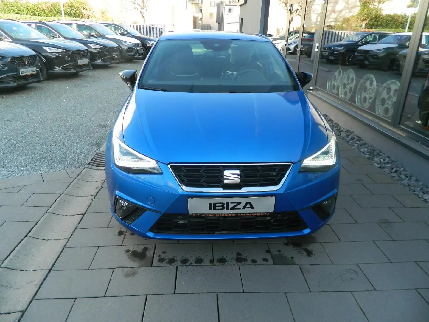 SEAT Ibiza FR 1.0 TSI Voll LED/Navi/Sitzheiz/Kessy/R-Kamera/P Blue - 2