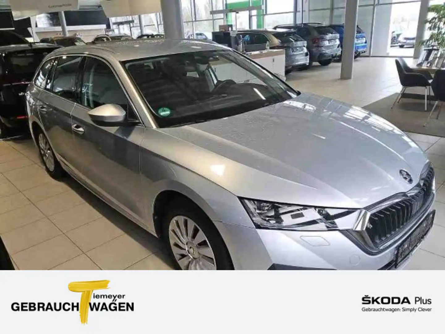 Skoda Octavia Combi 2.0 TDI DSG FIRST EDITION STHZG AH Silber - 1