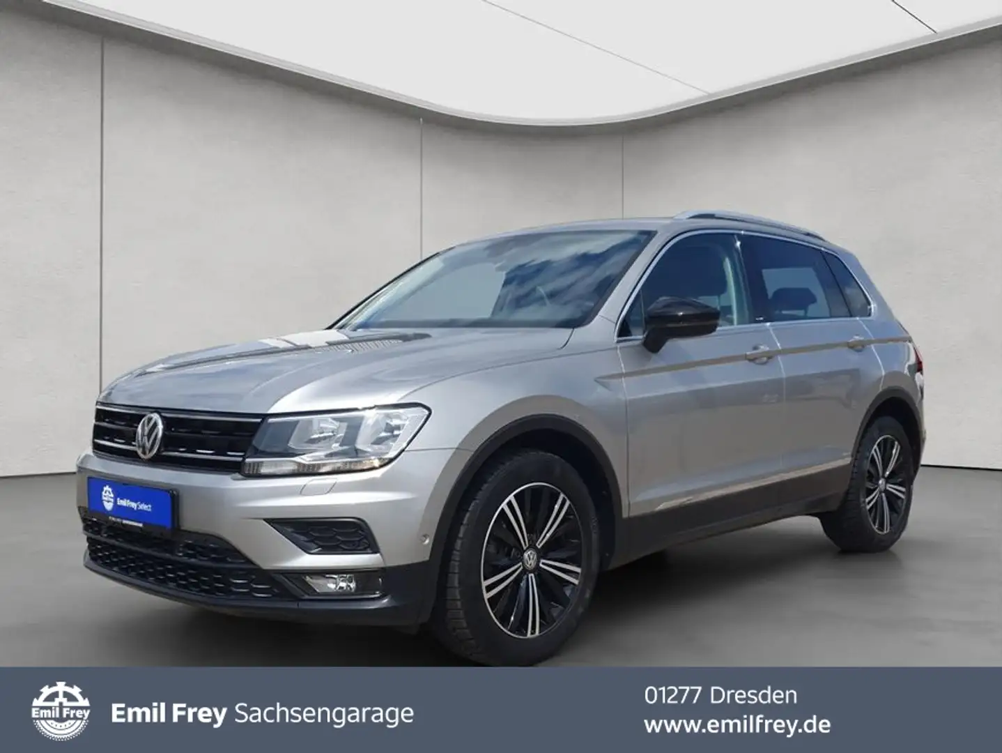Volkswagen Tiguan 1.5 TSI ACT OPF DSG IQ.DRIVE Navi Allwetter Silber - 1