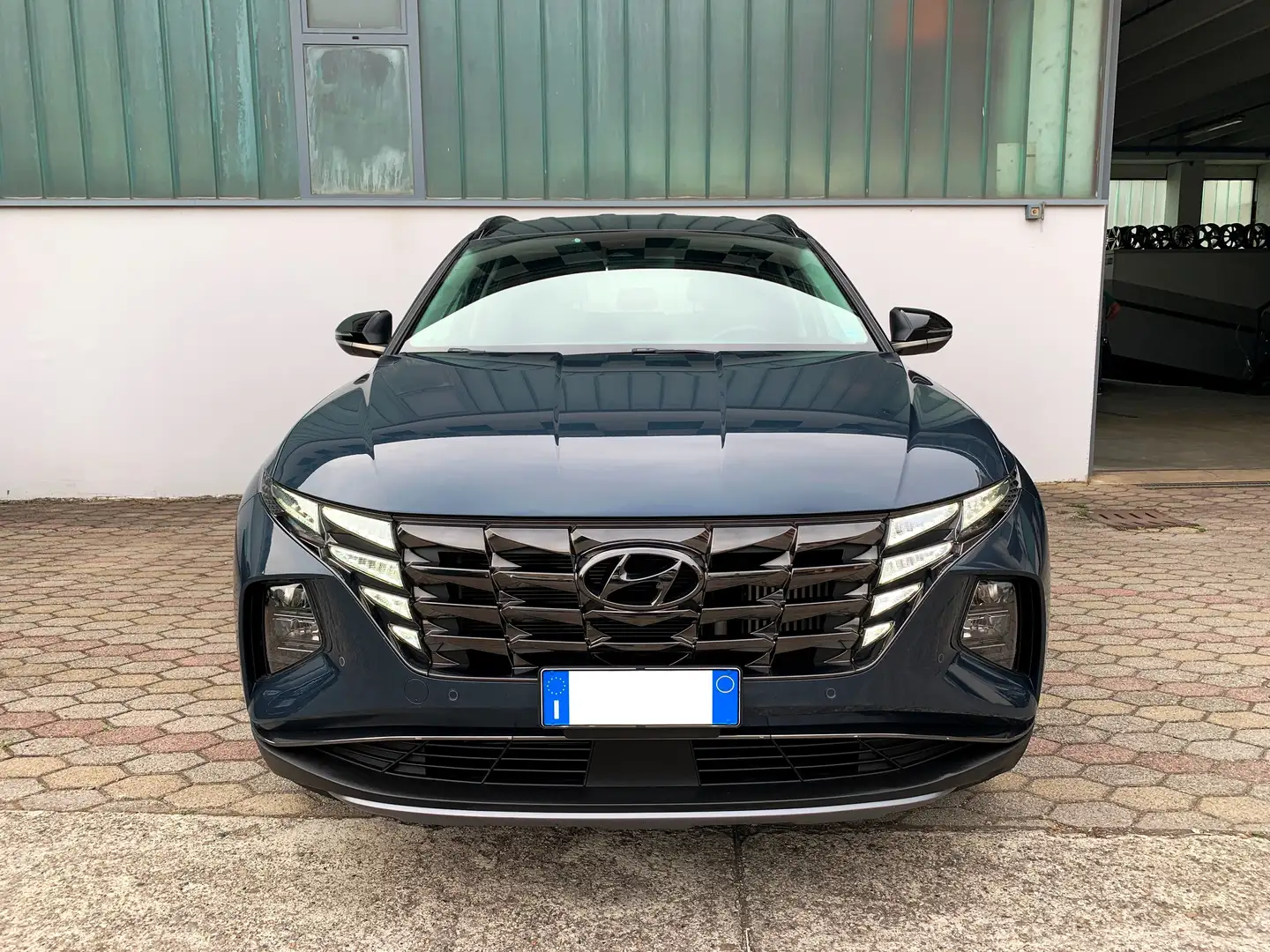 Hyundai TUCSON 1.6 t-gdi 48V Xline Smart Sense+ Advanced Blauw - 2
