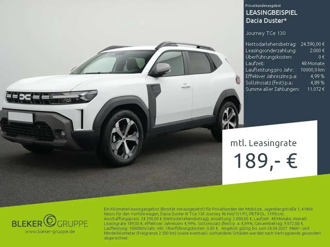 Dacia Duster 2026