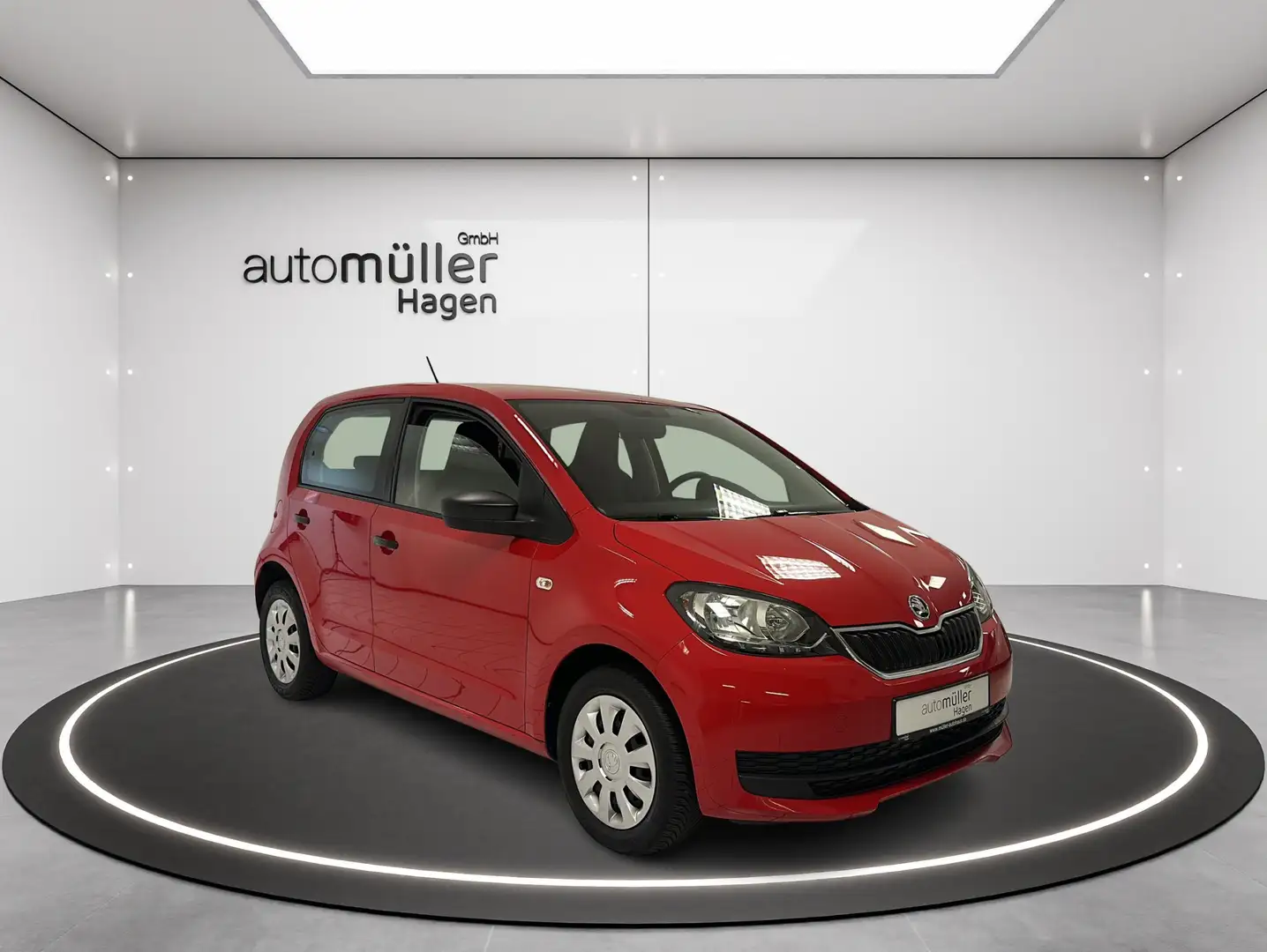 Skoda Citigo 1.0 MPI Active KLIMA|AUX|ALLWETTER|LED Rot - 1
