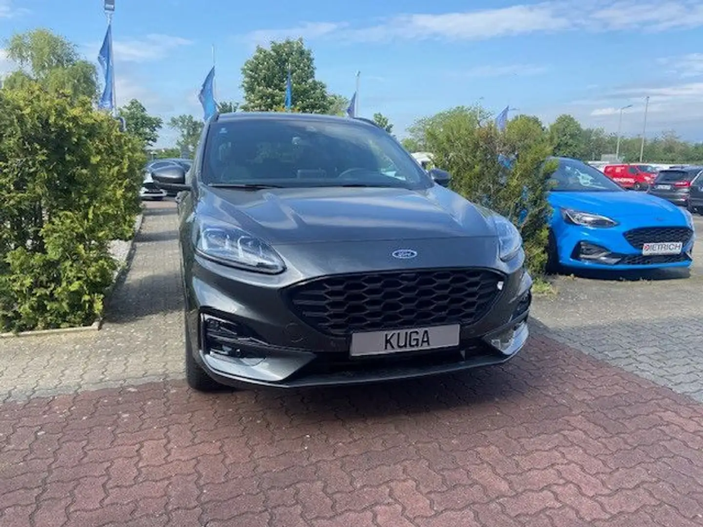 Ford Kuga ST-Line X 150PS *LED|Navi|ACC|AHK|TWA|GJR* Grau - 1