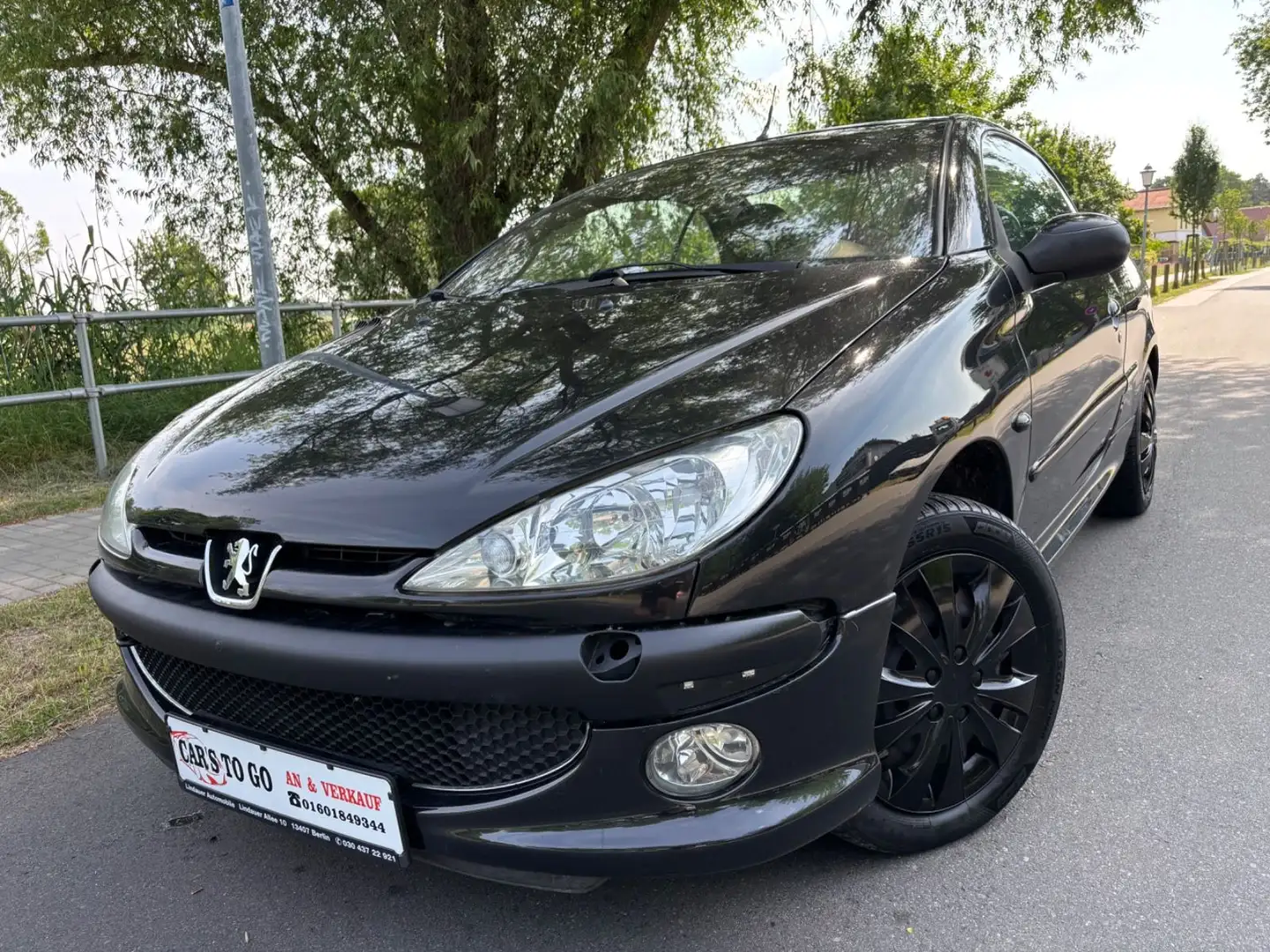 Peugeot 206 Cabriolet CC Filou Schwarz - 2