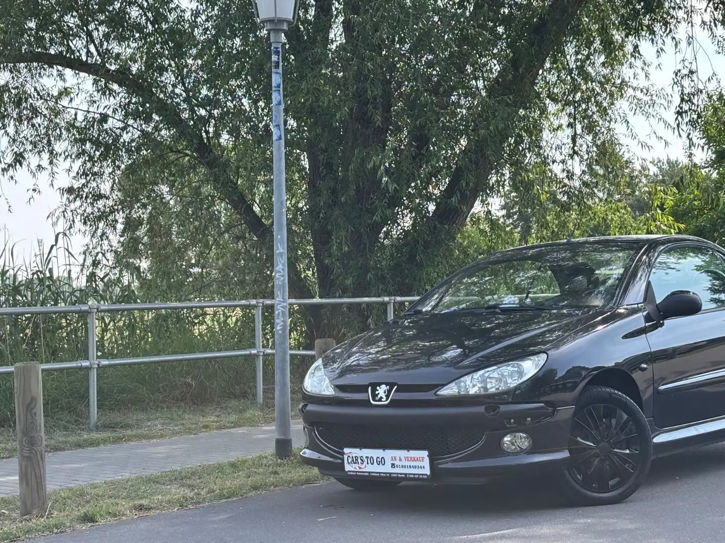 Peugeot 206 Cabriolet CC Filou Schwarz - 1