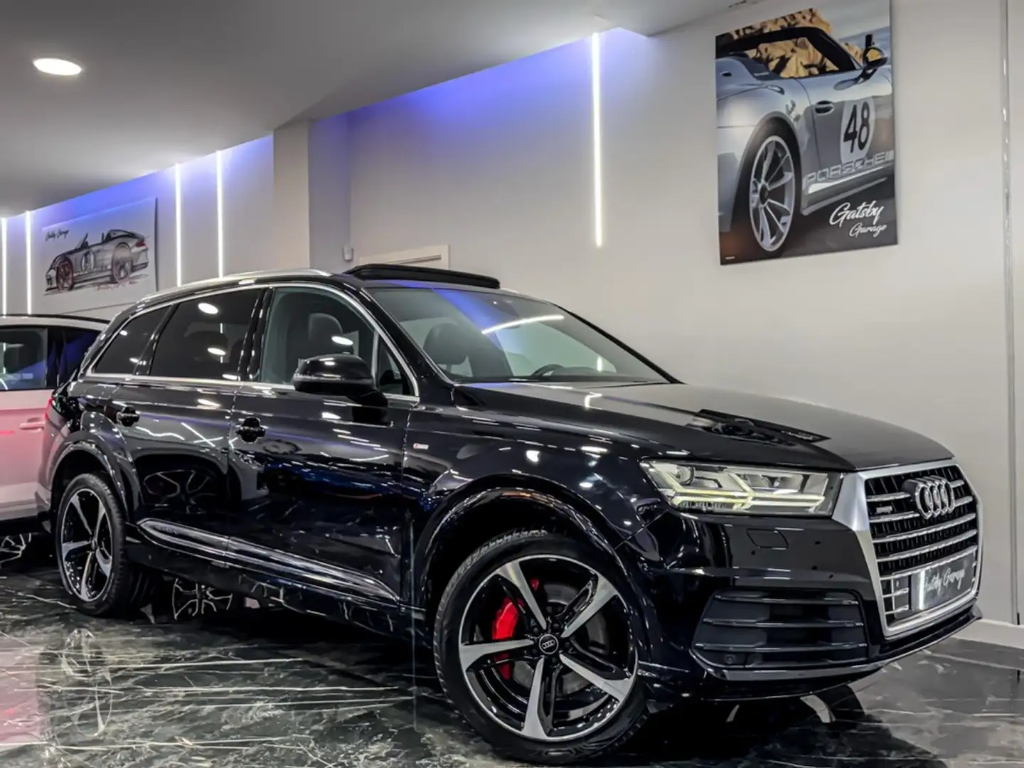 Audi Q7 3.0TDI Black line edition quattro Tip. 200kW Noir - 2