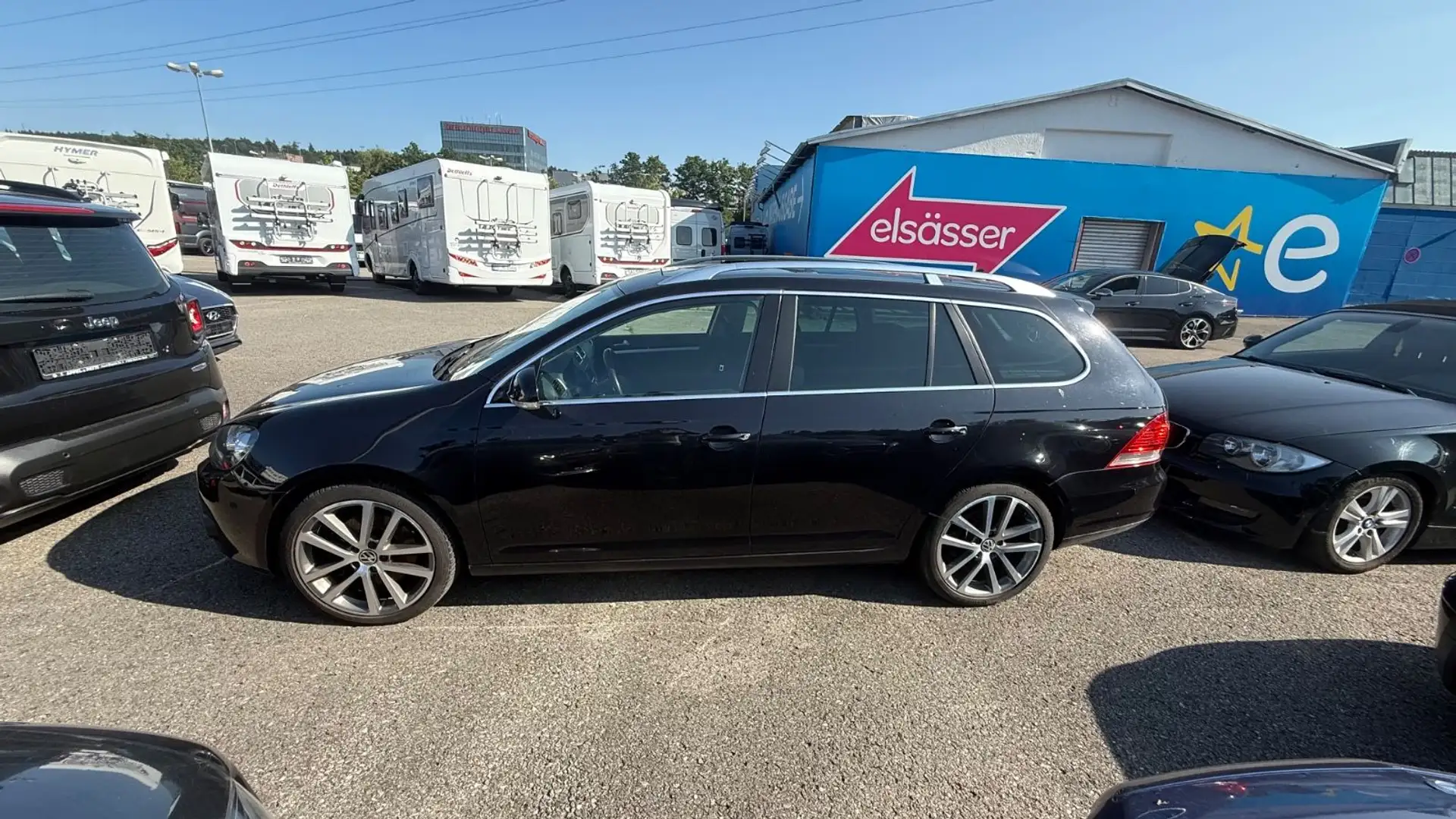 Volkswagen Golf VI Variant Highline, Neuer Motor 3.000 KM Schwarz - 2
