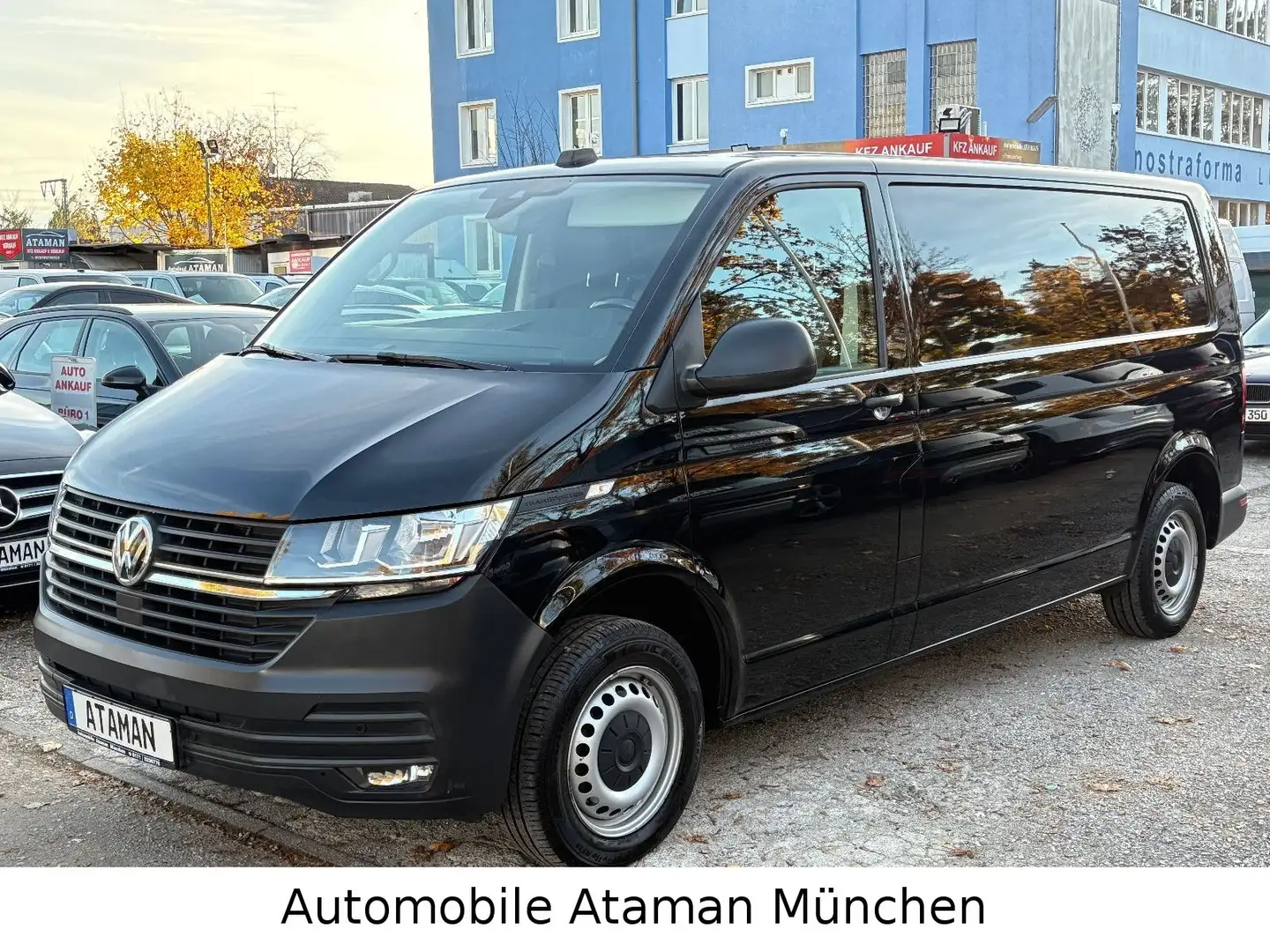 Volkswagen T6 Transporter T6.1 Transporter Kasten lang DSG, Navi, Standhzg Noir - 2