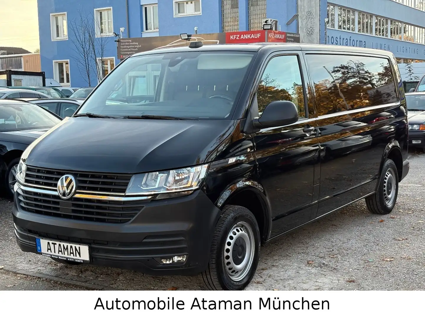 Volkswagen T6 Transporter T6.1 Transporter Kasten lang DSG, Navi, Standhzg Noir - 1