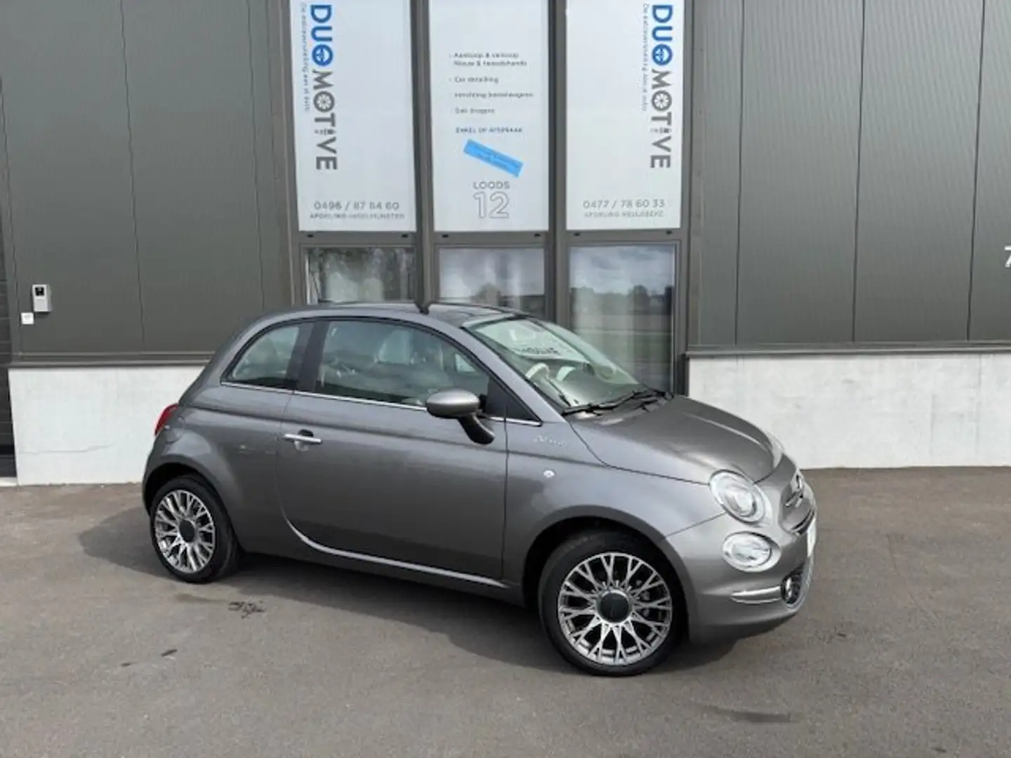 Fiat 500 Dolcevita,AppleCarPlay,Sensoren,Cruise,12995€ Grijs - 1