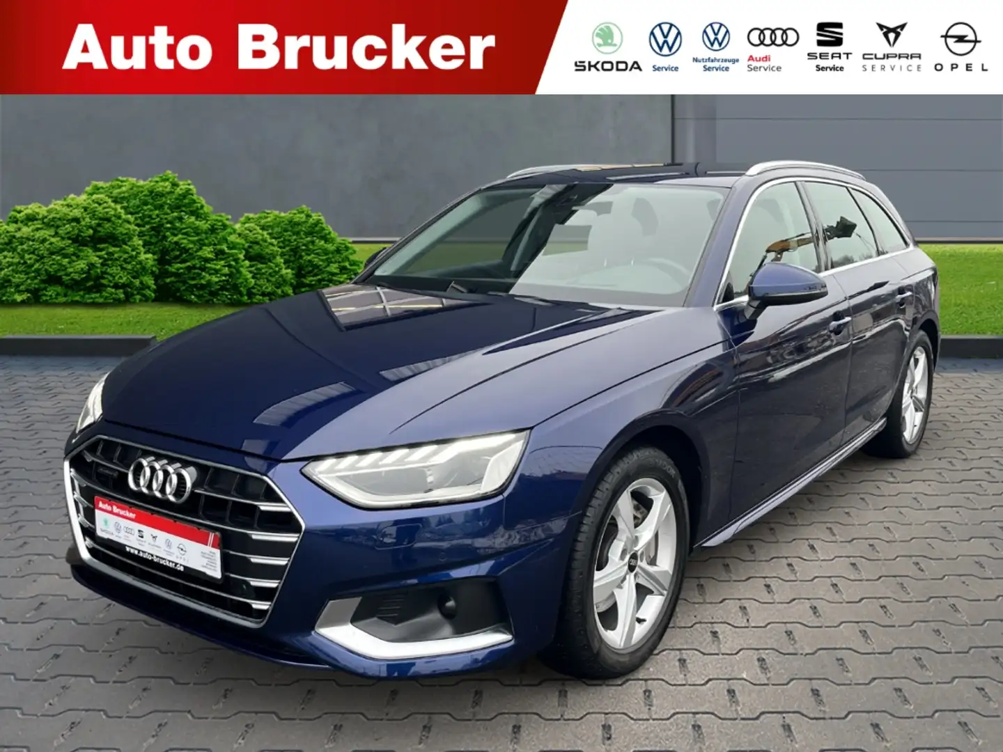 Audi A4 Avant 40 TDI quattro advanced+Standheizung+Navi+el Blue - 1