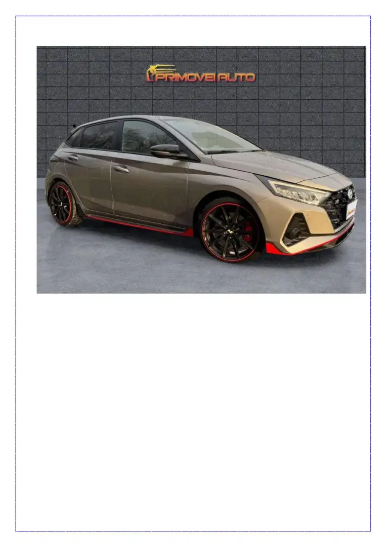 Hyundai i20 N 1.6 T-GDI MT N-Performance Bronze - 1