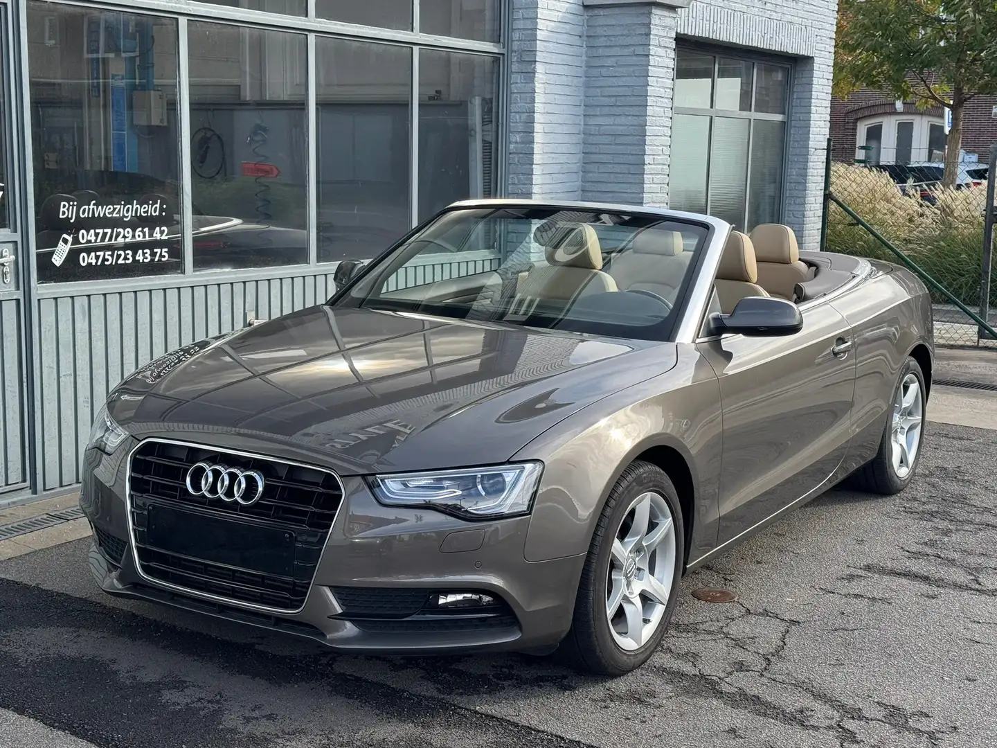 Audi A5 Cabriolet 1.8 TFSI Cuir Gps Bt✅ 62.000kms✅ Marrón - 1