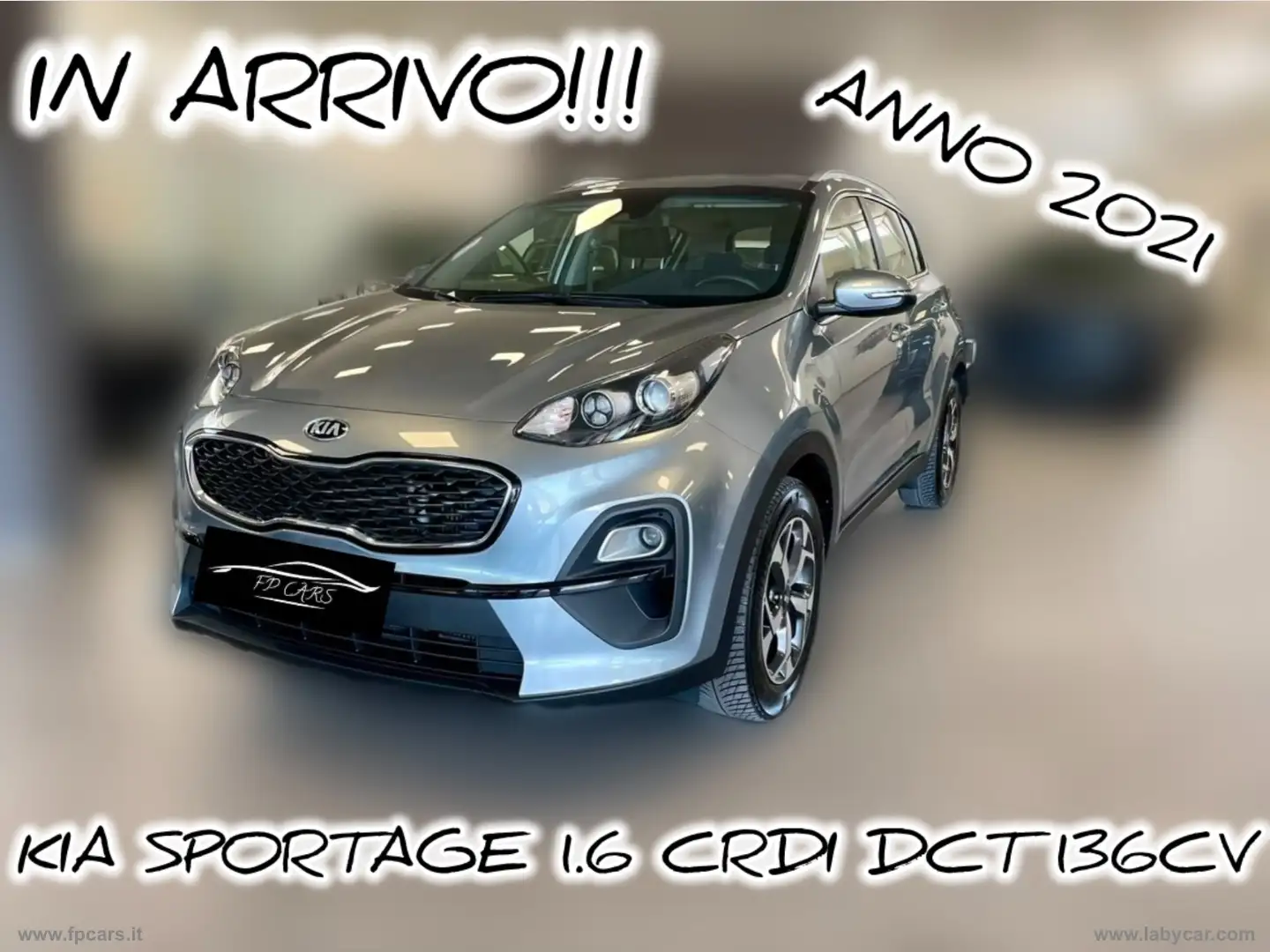 Kia Sportage 1.6 CRDI MHEV BUSINESS 2WD DCT Grau - 1