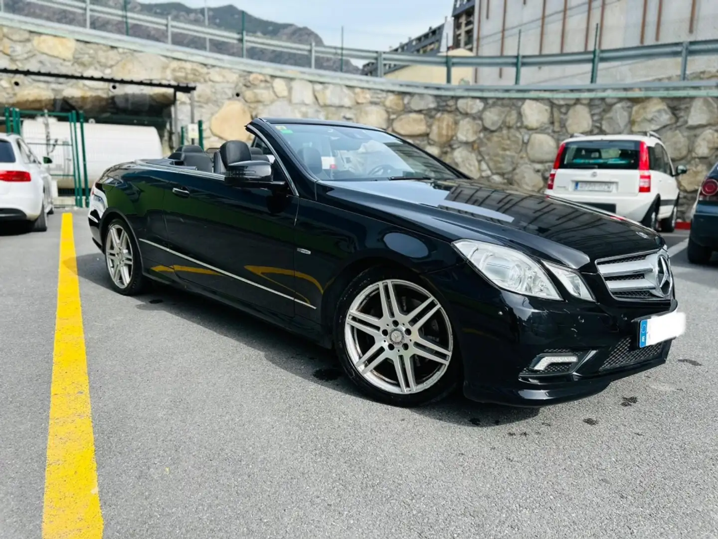 Mercedes-Benz E 220 Cabrio 220CDI BE Aut. Negro - 1