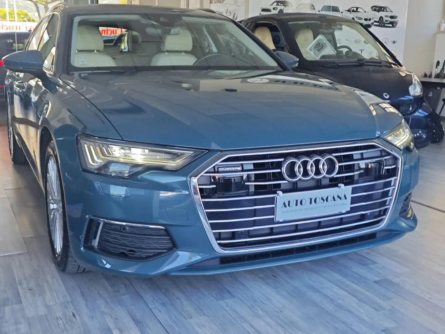 Audi A6 Avant Avant3.0 tdi mhev Business quattro tiptronic Groen - 2