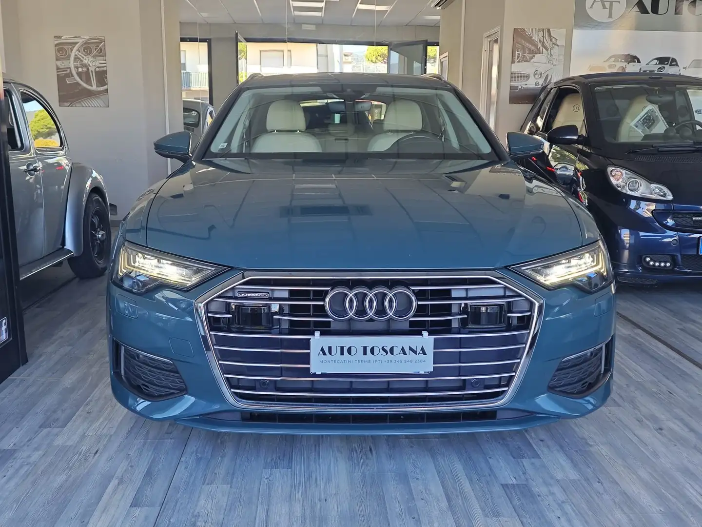 Audi A6 Avant Avant3.0 tdi mhev Business quattro tiptronic Groen - 1