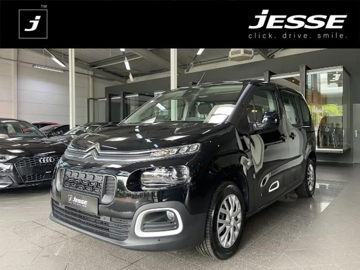 Citroen Berlingo 1.5 BlueHDi 130 Feel M Temp AHK R.Cam Schwarz - 1
