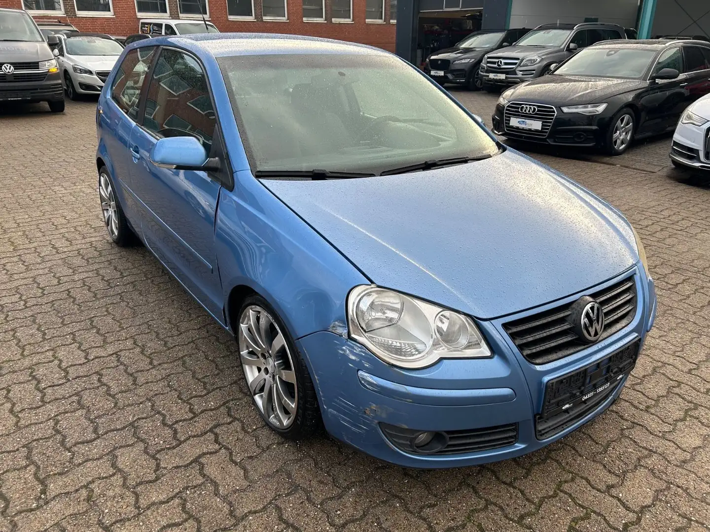 Volkswagen Polo IV 1.9 TDI Comfortline*Navi*Klimaauto.*Shz* Blau - 2