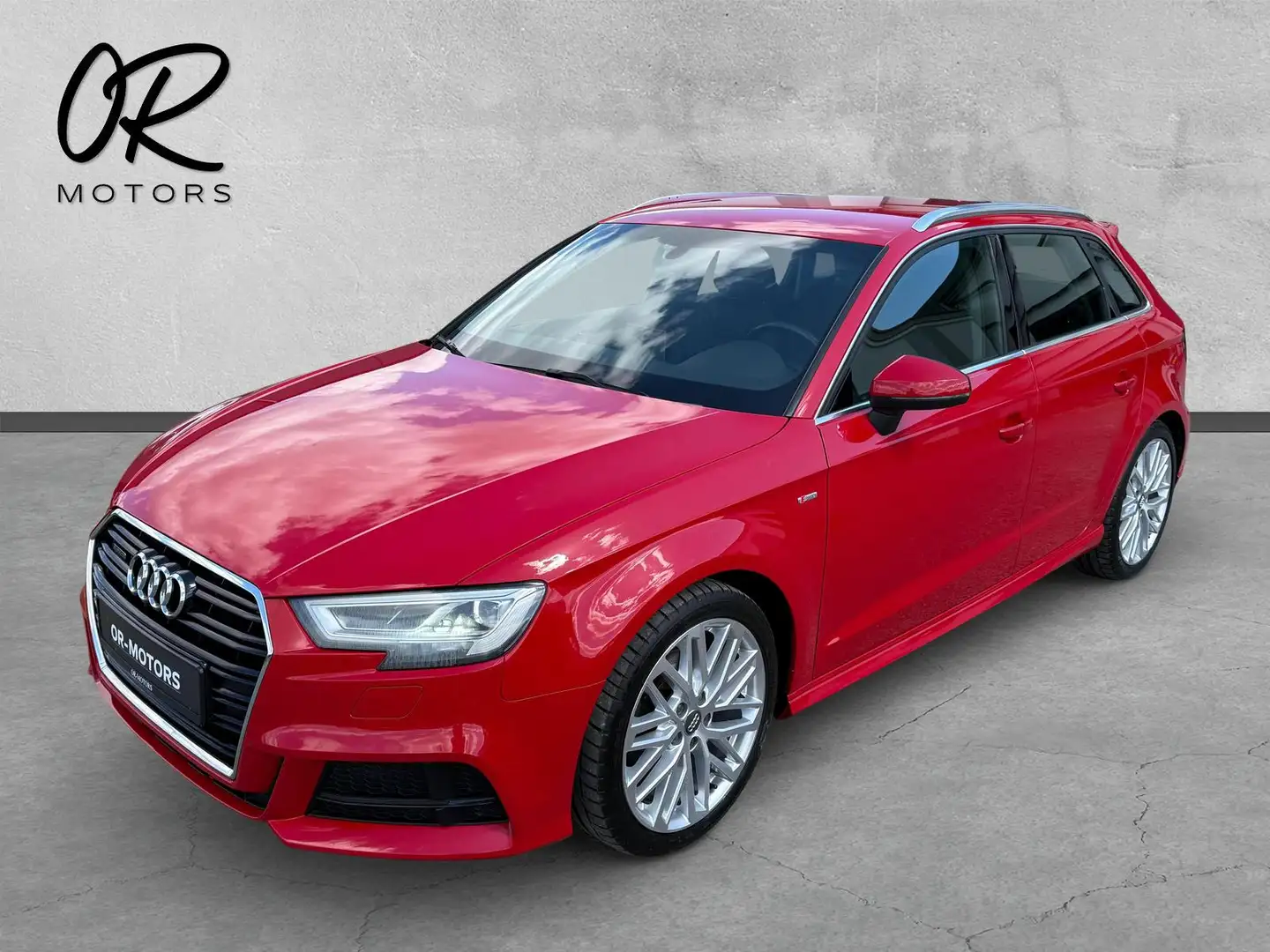 Audi A3 quattro S-Line 18 Zoll*LED*INSP+BREMSEN NEU* Rot - 2