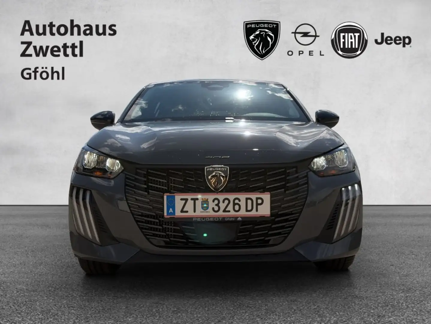 Peugeot 208 Allure PT 100 mit Navi, Kamera, Abstandstempomat Grau - 2