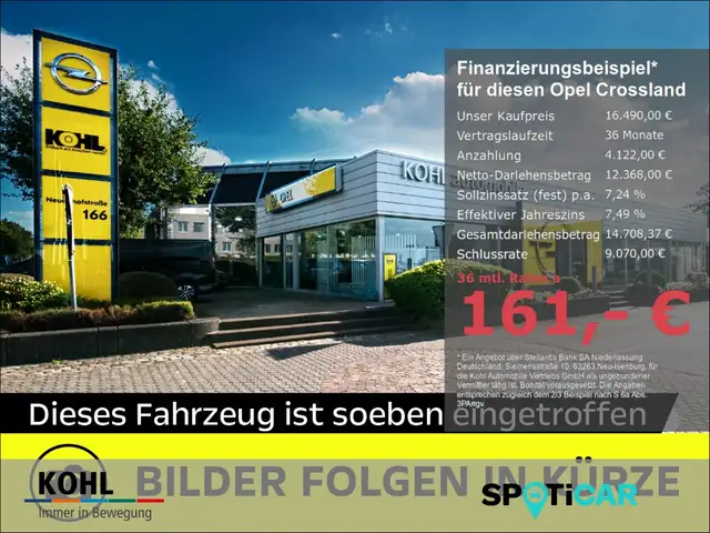 Opel Crossland Elegance 1.2 Turbo Navi LED DAB PDCv+h Klimaautom