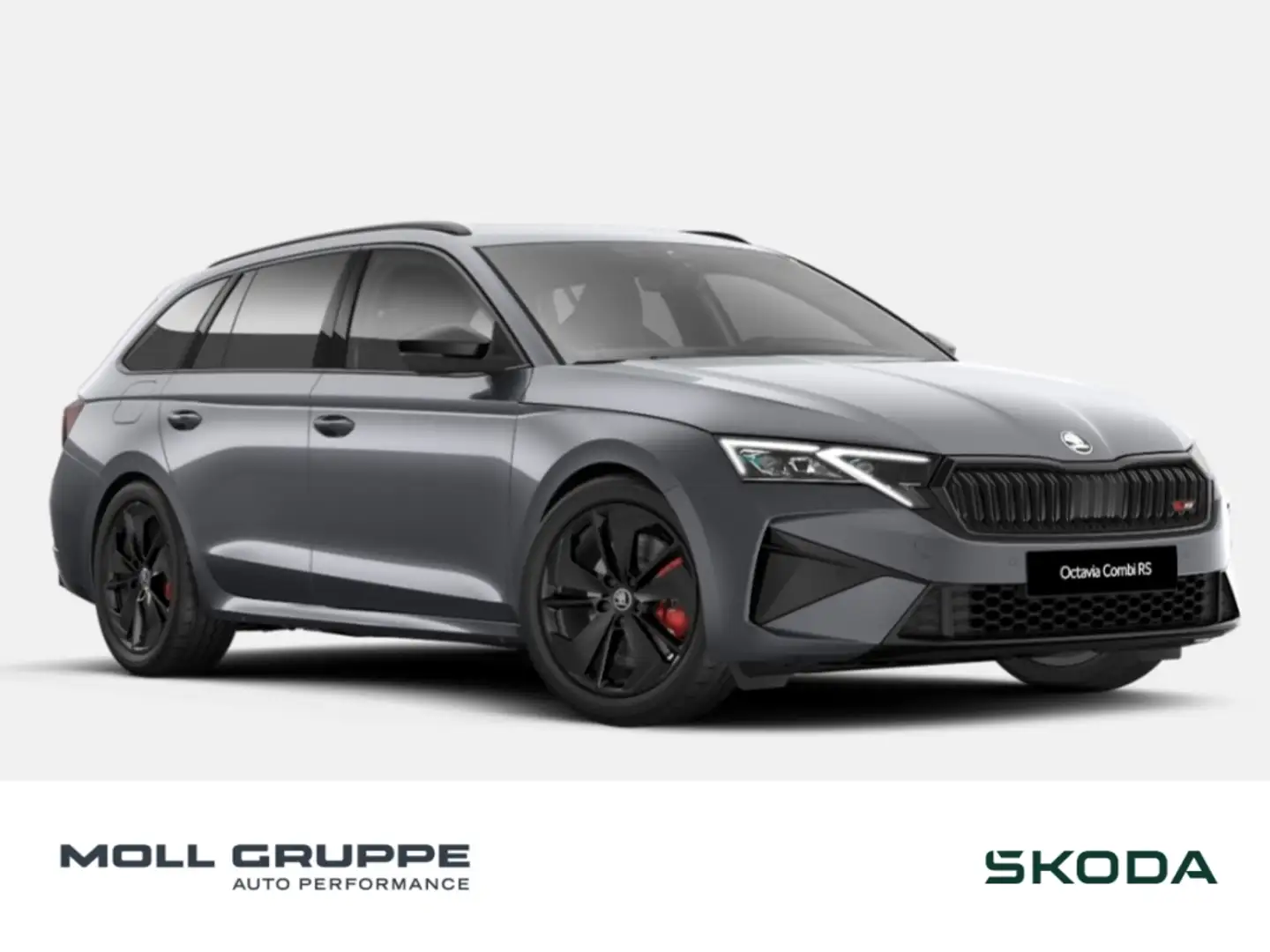 Skoda Octavia Combi 2.0 TSI  W RS NAVI LM ACC EL.HECK Grau - 1