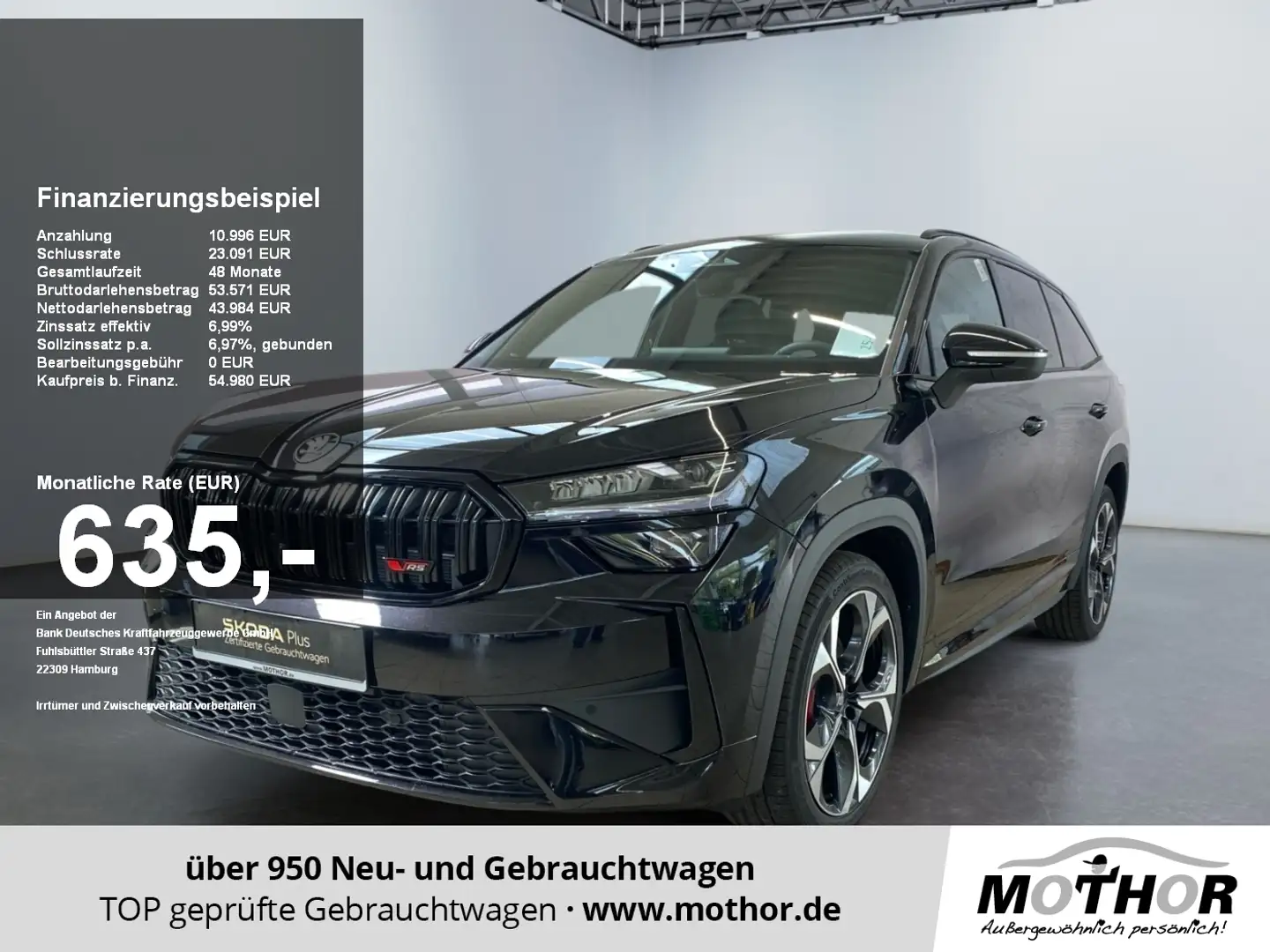 Skoda Kodiaq RS 2.0 TSI 4x4 DSG Standheizung Panorama Siyah - 1