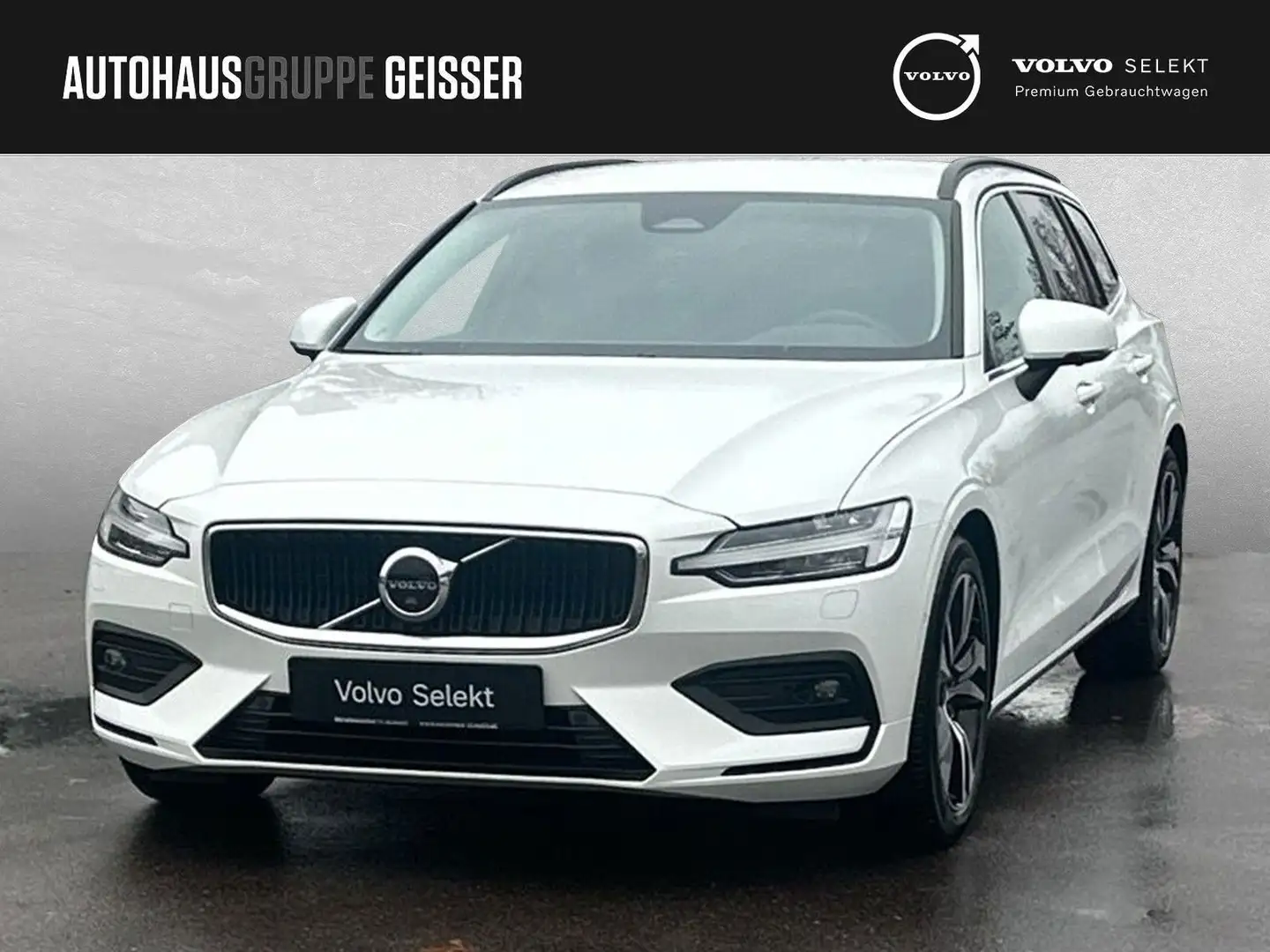 Volvo V60 B4 Mild-Hybrid Core ACC BLIS LED Blanc - 1