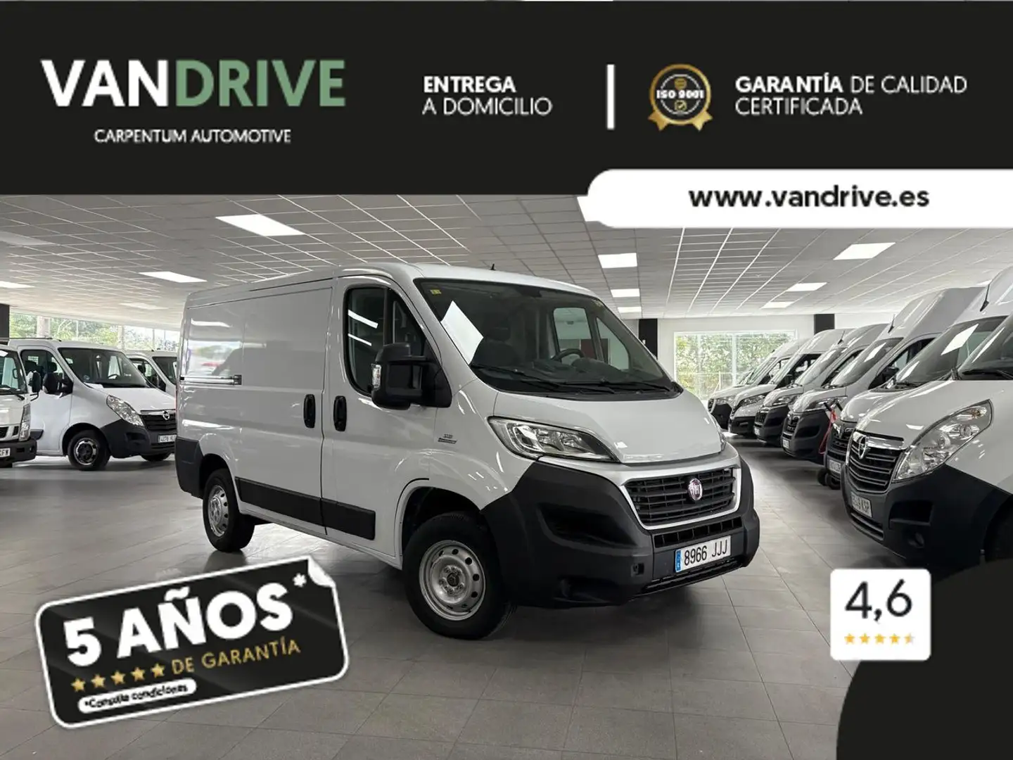 Fiat Ducato L1 H1  JTD 115CV Wit - 1